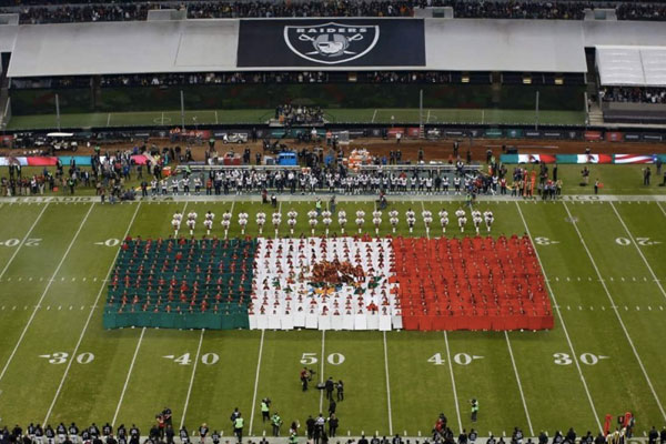 ¿Cuántos partidos de la NFL se han jugado en el Estadio Azteca?