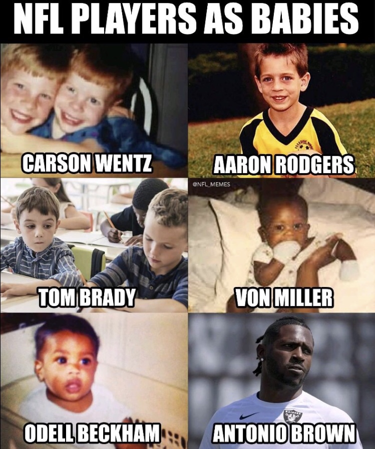 Antonio Brown Baby Meme NFL