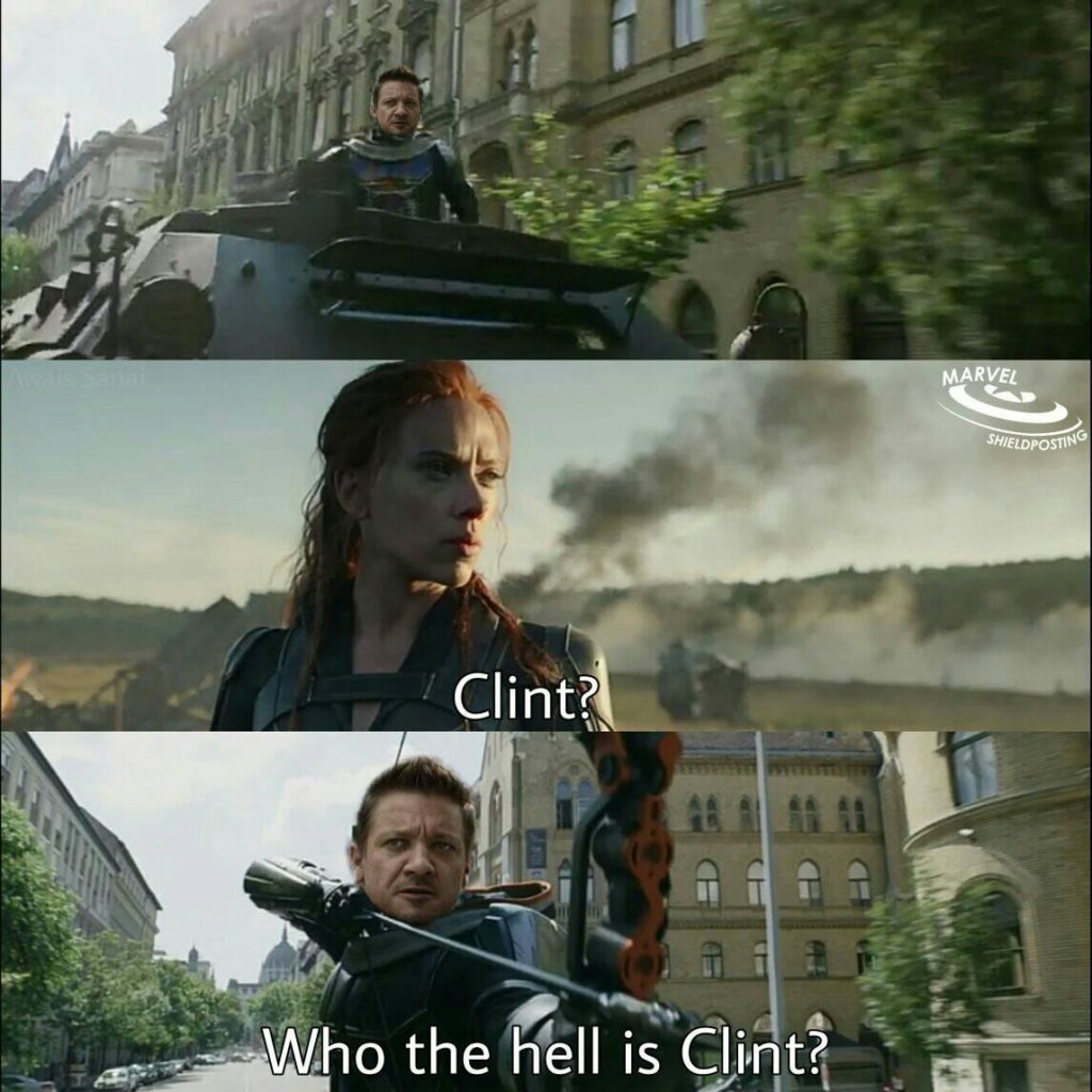 Back Window Memes 25 enviudados memes del trailer de Black Widow para ayudarnos a superar ...