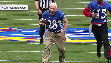 Brian Sperry veteran touchdown Kansas