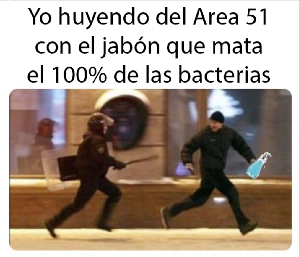 Area 51 jabon meme