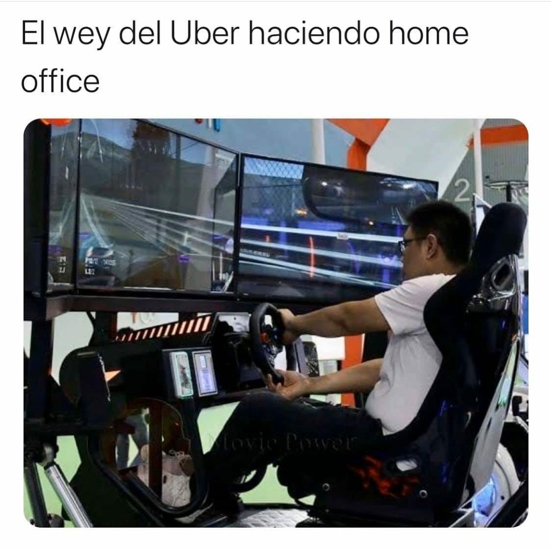 uber home office meme