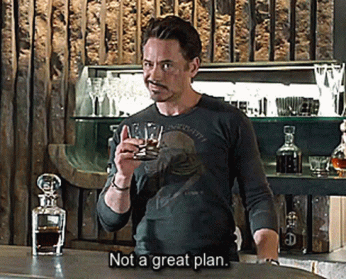 not a great plan gif //nota Game of Thrones