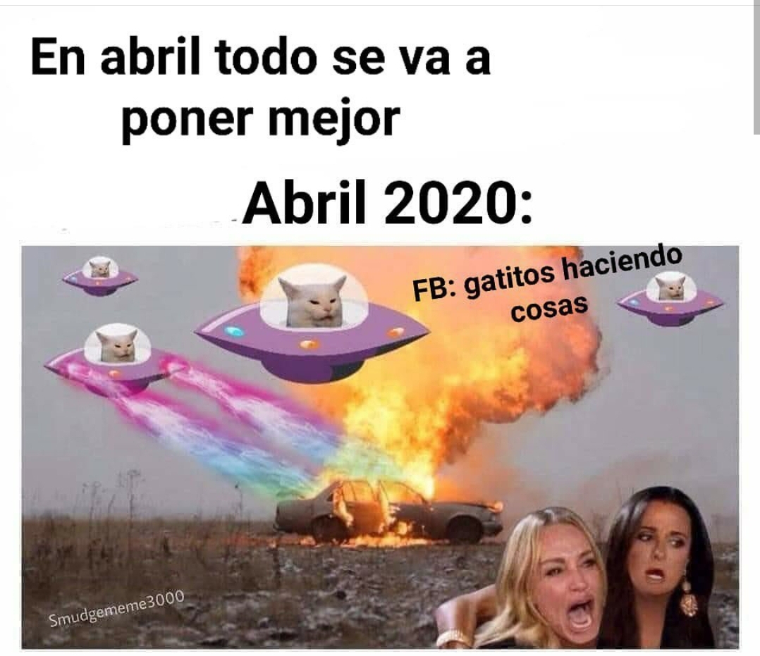 Abril 2020 meme
