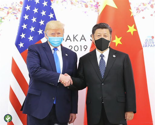 Donald Trump Xi Jinping April Fools coronavirus