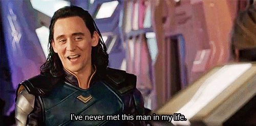 Loki meme i've never seen this man