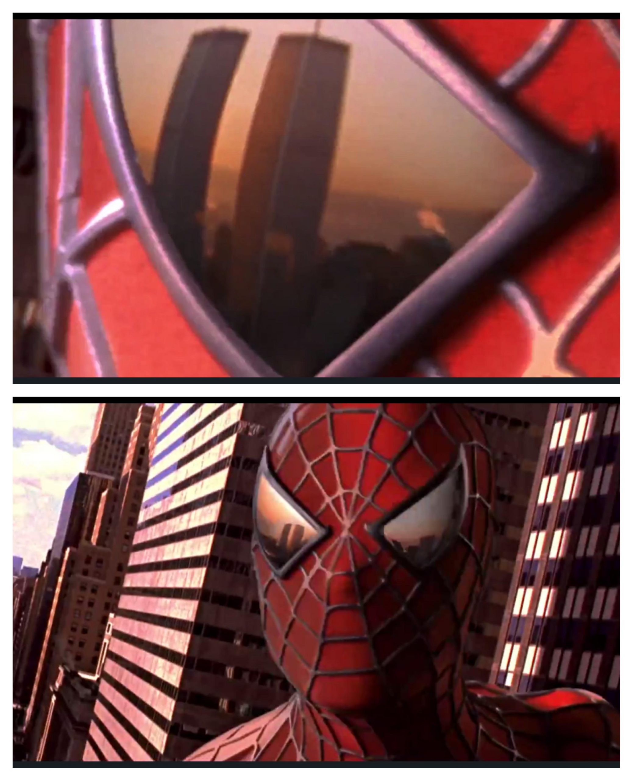 spider man twin towers