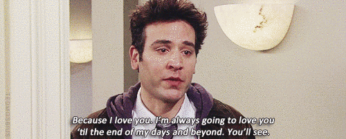 ted mosby crying