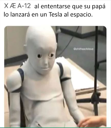 Elon Musk hijo spacex meme