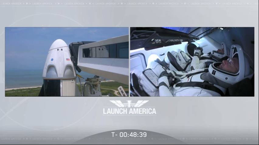 Launch america spacex nasa