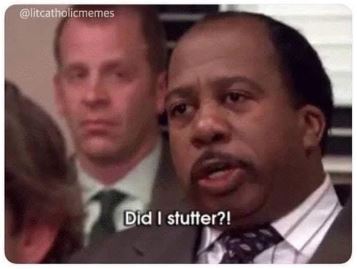 did i stutter stanley the office