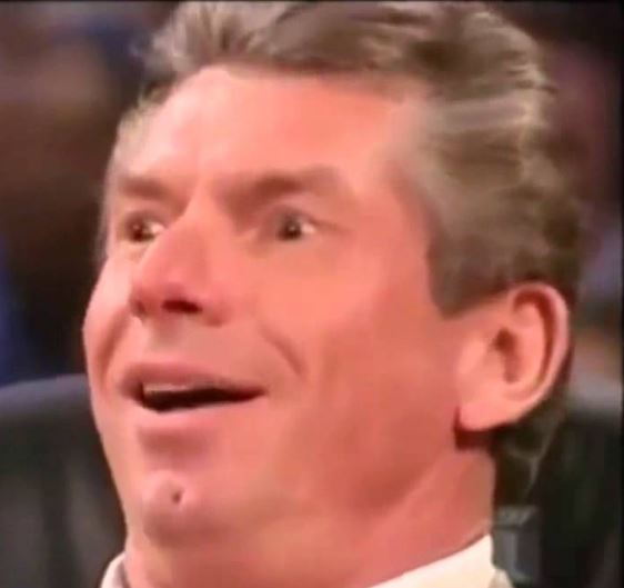 Vince McMahon meme face