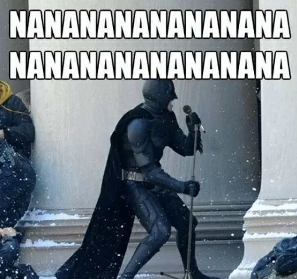 Batman Nanana meme