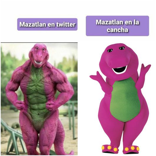 Meme Barney Mazatlán
