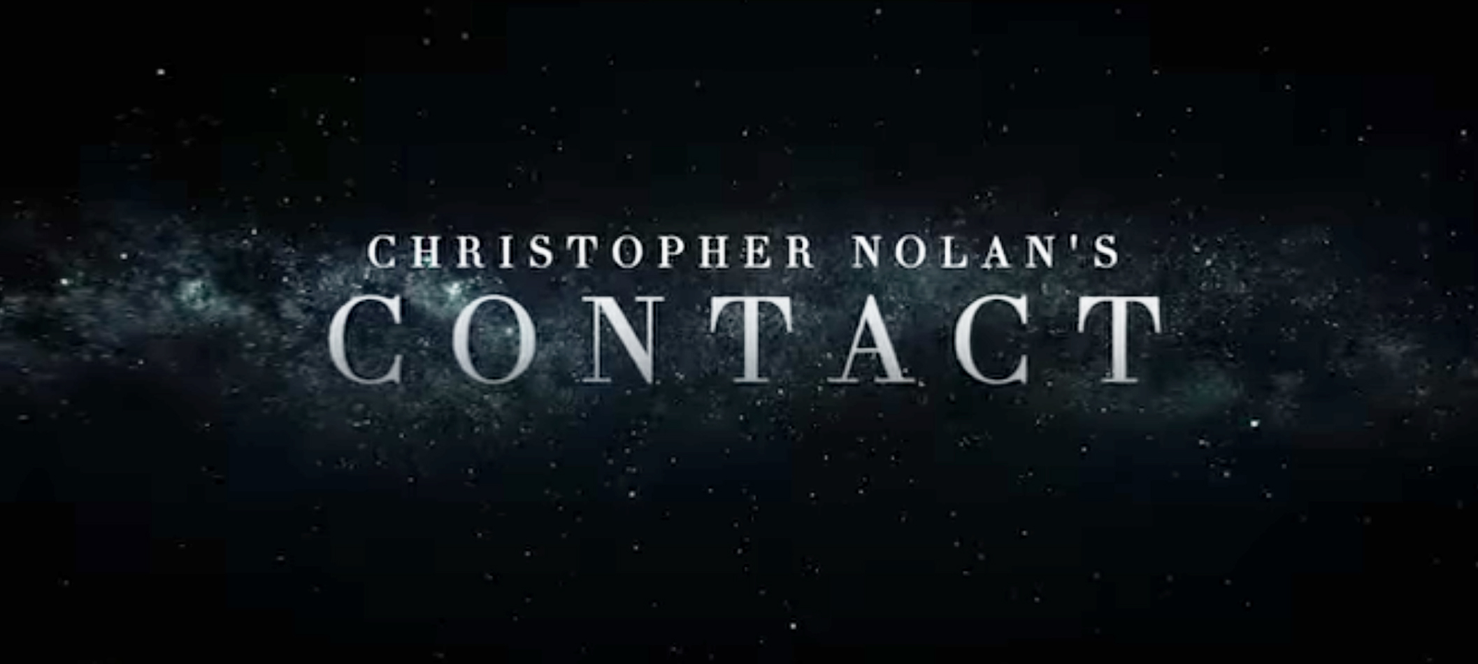 Interstellar Contact Christopher Nolan