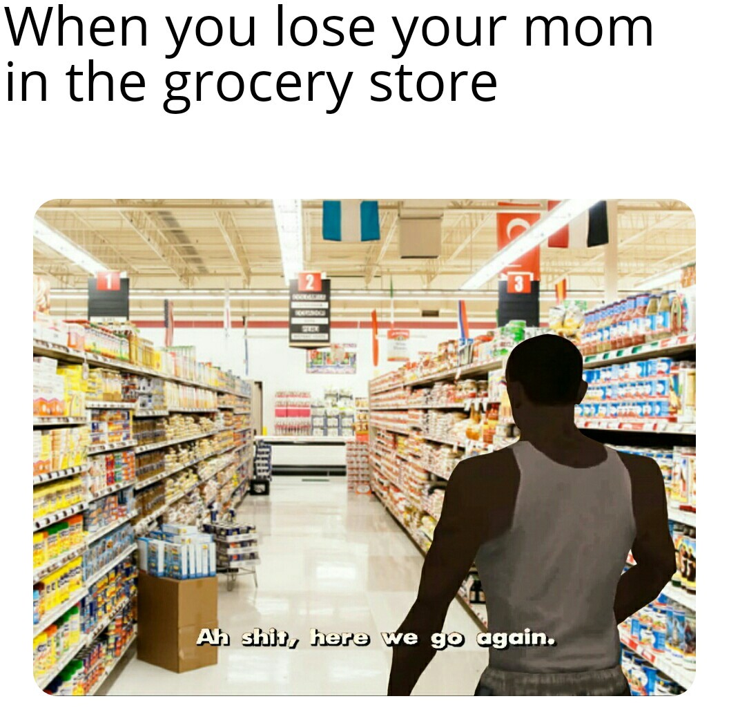mom grocery store meme //nota tips super