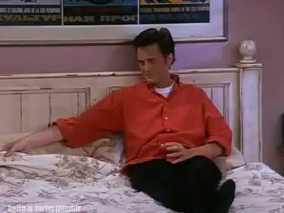 chandler bed gif