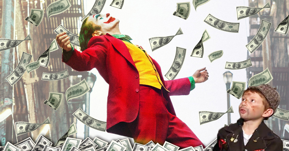 Cover Joker Joaquin Phoenix Warner Bros 50 Millones