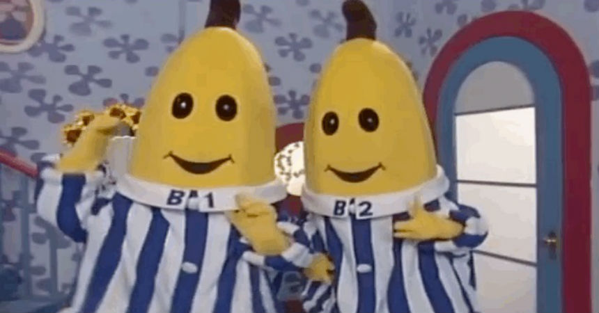 bananas en pijama //nota etiquetado