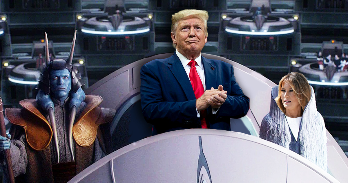Cover Donald Trump Relección 2020 Imperio Galáctico
