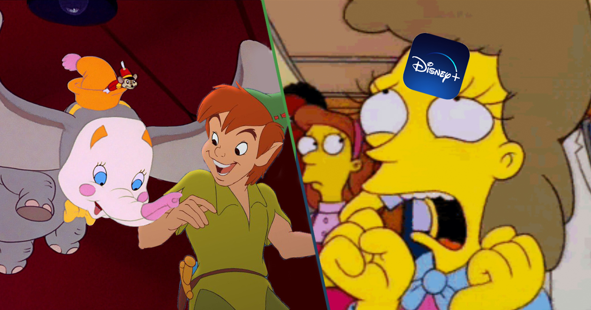 Cover Disney+ Dumbo Peter Pan Películas infantiles