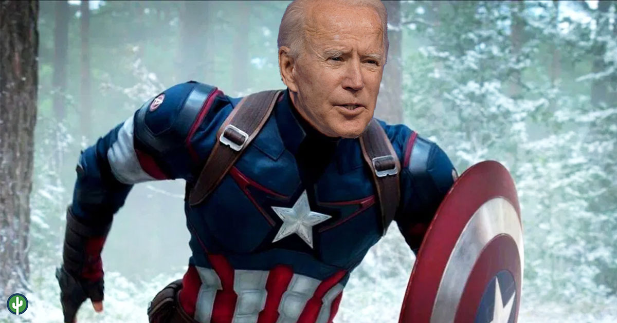 Joe Biden Captain America Infinity Stones