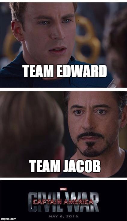 team jacob team edward civil war
