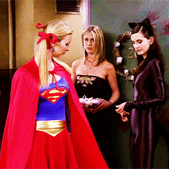 Supergirl phoebe Friends Gif