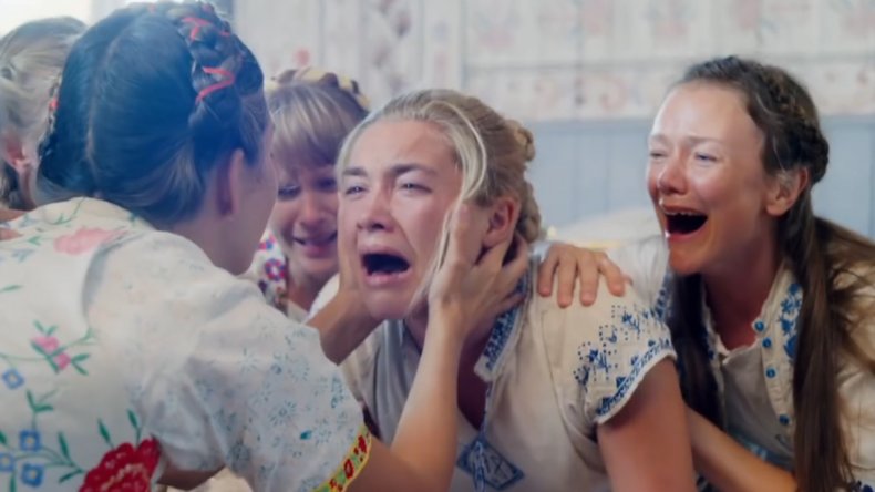 midsommar florence pugh crying
