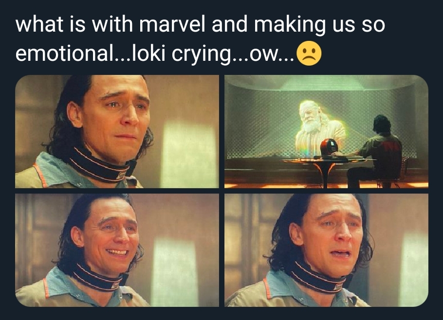 Loki crying