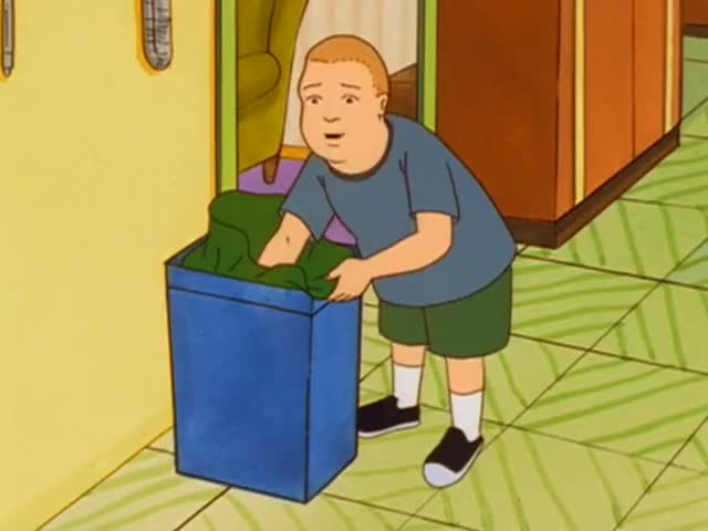 garbage meme the king of the hill