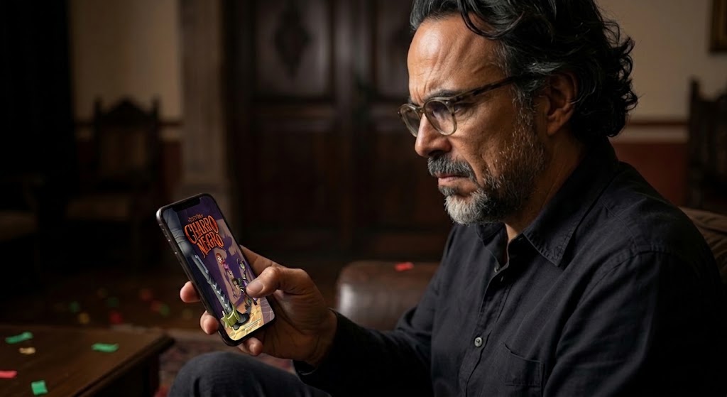 charro, negro, pelicula, exito, iñarritu