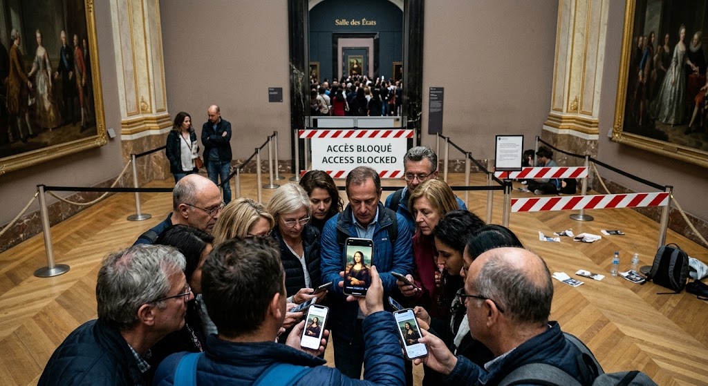 louvre-museo-bloqueo-mona-lisa-turistas