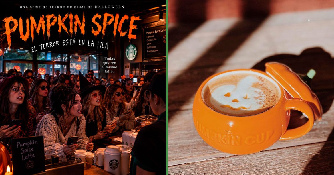 halloween, pumpkin, spice, latte, serie